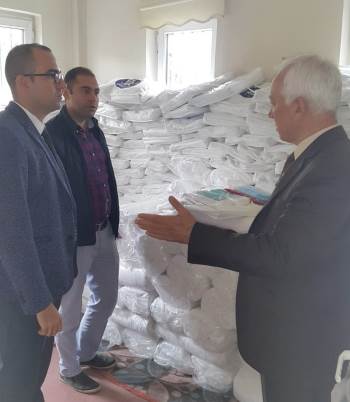 Belediye Başkan Yardımcısı Salih Özden, Çalışmaları Yerinde İnceledi
