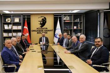 Belediye Başkanı Alim Işık, Kütahya Osb Yönetimini Ziyaret Etti
