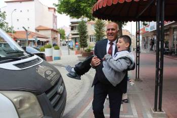 Belediye Başkanı Demirtaş, Özel Öğrencileri Kabul Etti
