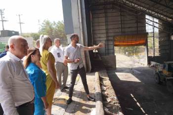 Belediye Başkanlarından Katı Atık Tesisine İnceleme Gezisi
