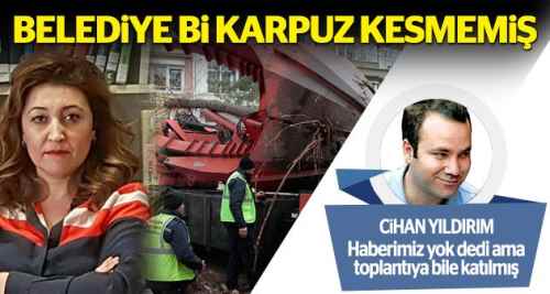 Belediye bi karpuz kesmemiş