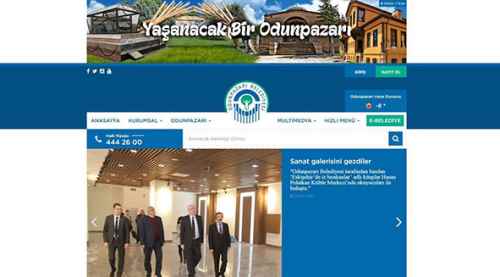 Belediye'nin websitesi yenilendi