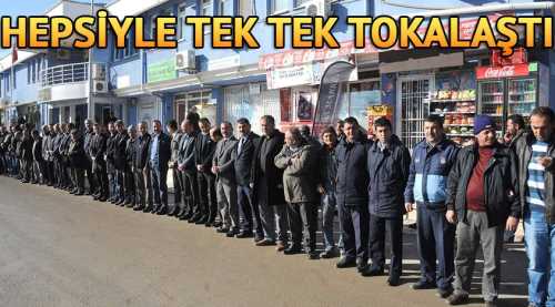 Belediye önünde böyle beklediler