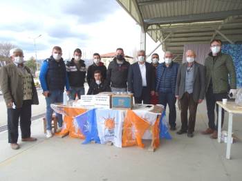 Belediye Ve Ak Parti Gençlik Kolları’Ndan Vatandaşlara Hes Kodu Desteği
