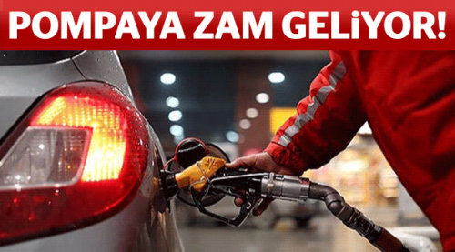 Benzine zam geliyor