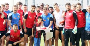 Berke'nin büyük mutluluğu