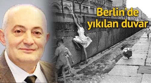 Berlin’de yıkılan duvar!