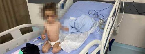 Beş yaşındaki çocuğa akıl almaz işkence!