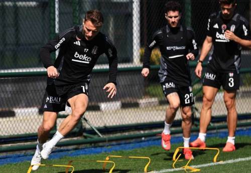 Beşiktaş, Konyaspor maçı için hızını kesmiyor