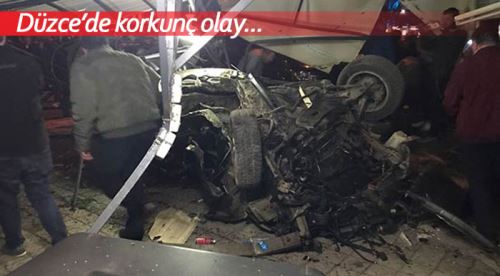 Beton mikseri kahvehaneye daldı: 2 ölü 5 yaralı