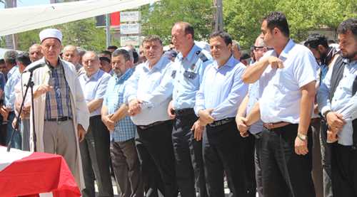 Beylikova’da şehitler için gıyabi cenaze namazı