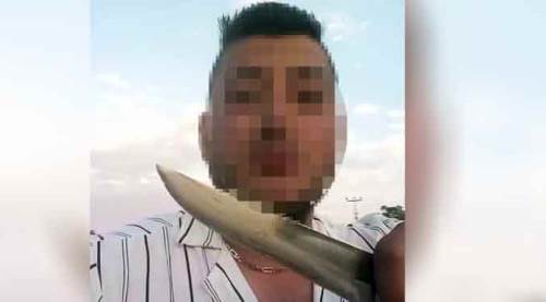 Bıçakladığı karısının telefonundan canlı yayın yaptı