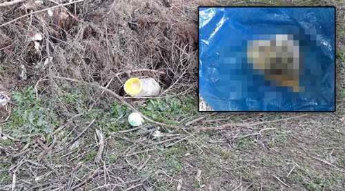 Bidon içinde bebek cesedi bulundu