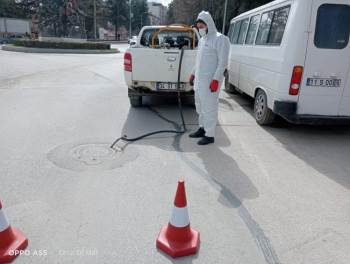 Bilecik Belediyesinden İlaçlama Çalışması
