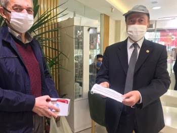 Bilecik Esnaf Ve Sanatkârlar Odaları Birliğinden Esnafa Maske
