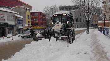 Bilecik’İ Etkisi Altına Kar Hayatı Olumsuz Etkiledi
