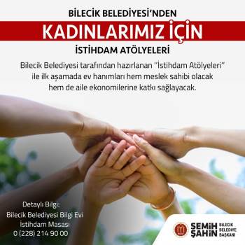 Bilecik Kadınlar Hem Meslek Öğrenecek, Hem De Evlerine Katkıda Bulunacak
