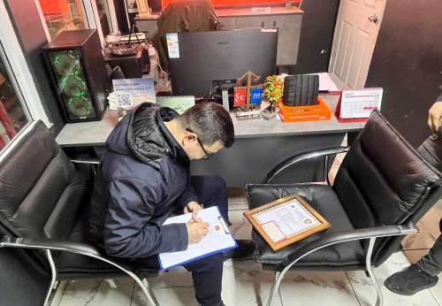 Bilecik Küçük Sanayi Sitesi’nde 9 işyeri ruhsatsız çıktı