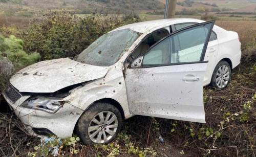 Bilecik Osmaneli’ndeki trafik kazasında 2 yaralı