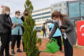 Bilecik’Te ’’11 Kasım Milli Ağaçlandırma Günü’’Nde 4 Bin Fidan Toprakla Buluştu
