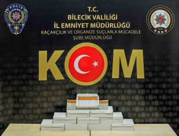 Bilecik’Te  2 Bin Adet Doldurulmuş Makaron Ele Geçirildi
