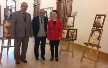 Bilecik’Te ’Atatürk’ Konulu Resim Sergisi Açıldı
