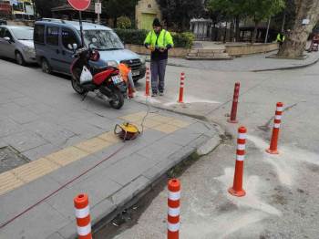Bilecik’Te ’Kaza Kavşağına’ Dubalı Çözüm
