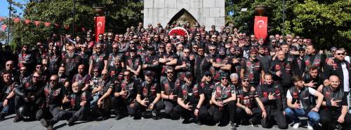 Bilecik'te 19 Mayıs ruhuna motor sesleri eşlik etti