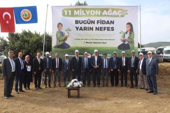 Bilecik’Te 32 Bin 210 Fidan Toprakla Buluştu
