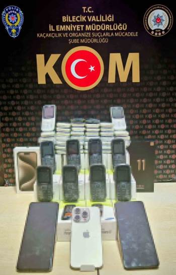 Bilecik’Te 69 Adet Gümrük Kaçağı Cep Telefonu Ele Geçirildi
