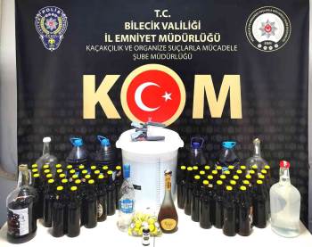 Bilecik’Te 79,45 Litre Etil Alkol Ele Geçirildi
