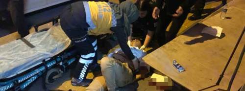 Bilecik’Te Bıçaklı Saldırı Sonrası Yaşananlar Güvenlik Kamerasına Yansıdı