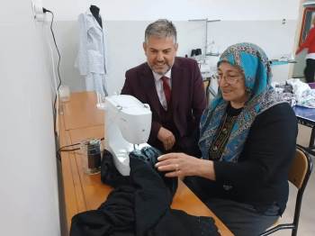 Bilecik'te dikiş makinesi yüzleri güldürdü 