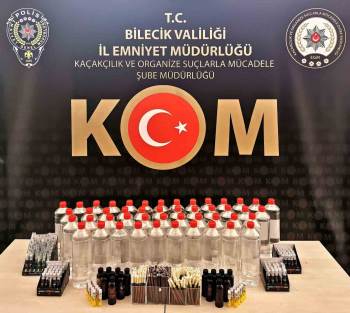 Bilecik’Te Etil Alkol Satışı Yapan Şahıslara Operasyon
