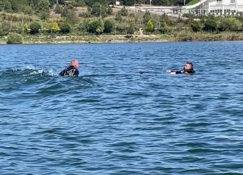 Bilecik’Te Gölette Kurtarma Tatbikatı
