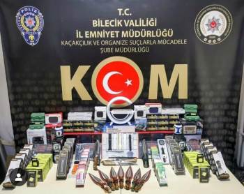 Bilecik’Te Gümrük Kaçağı Olduğu Tespit Edilen Ürünler Ele Geçirildi
