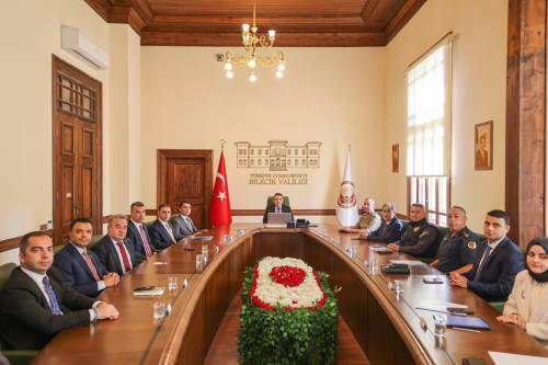 Bilecik’te il asayiş ve güvenlik toplantısı