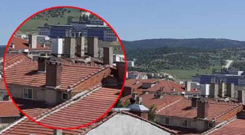 Bilecik'te isyan ettiren görüntü: Baca görünümünde...