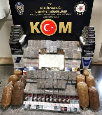 Bilecik’Te Kaçak Sigara Operasyonu
