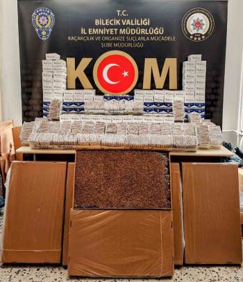 Bilecik’Te Kaçak Tütün Operasyonunda 80 Bin Adet Dolu Makaron Ele Geçirildi
