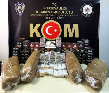 Bilecik’Te Kaçak Tütün Ve Tütün Mamulü Operasyonu
