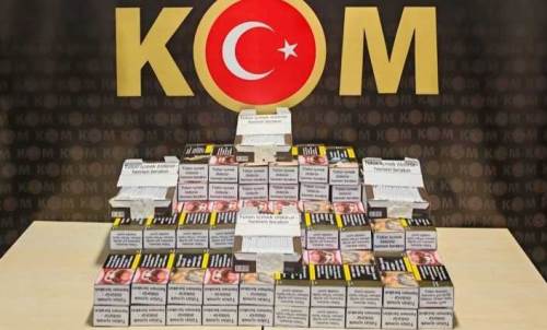 Bilecik’te kaçakçılık operasyonu: 20 bin dolu makaron ele geçirildi
