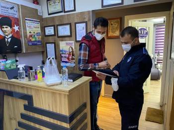 Bilecik’Te Kuaförlere Hes Kodu Ve Hijyen Denetimi
