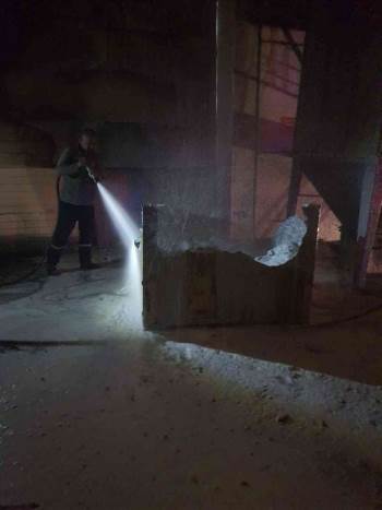 Bilecik’Te Lastik Fabrikasında Yangın Çıktı
