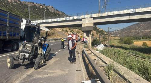 Bilecik'te LPG tankeri ile traktör çarpıştı: 1'i ağır 2 yaralı