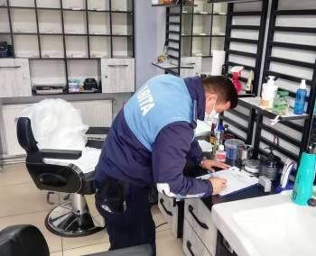 Bilecik’Te Market, Kuaför Ve Minibüslere Denetim
