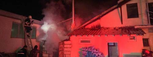 Bilecik’te mermer fabrikasında yangın paniği