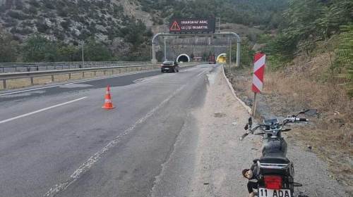Bilecik’te motosiklet kazasında 1 kişi yaralandı