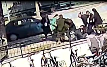 Bilecik’Te Öğretmene Saldırı Güvenlik Kamerasına Yansıdı
