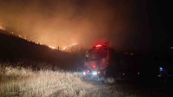 Bilecik’Te Otluk Alanda Çıkan Yangın Kontrol Altına Alındı
